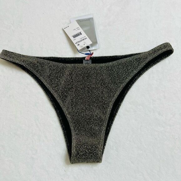 Simon Miller Shiny Gold and Silver Bikini Bottoms NWT Large - Picture 2 of 7